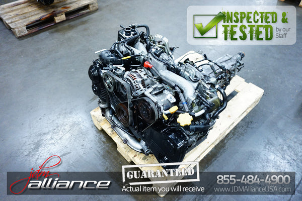 JDM 02-05 Subaru EJ205 2.0L Quad Cam AVCS Turbo Engine Impreza WRX Forester EJ20