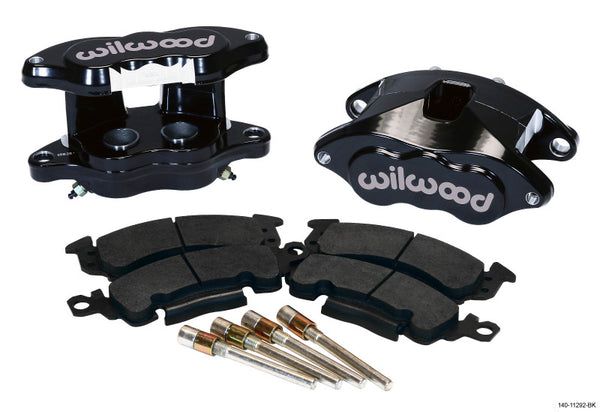 Wilwood D52 Rear Caliper Kit - Black Pwdr 1.25 / 1.25in Piston 1.28in Rotor