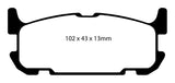 EBC 04-05 Mazda Miata MX5 1.8 (Sports Suspension) Yellowstuff Rear Brake Pads