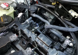 J&L 16-21 Honda Civic 1.5L Turbo (EX & Si) Passenger Side Oil Separator 3.0 - Black Anodized
