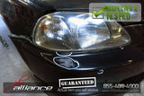 JDM 96-98 Honda Civic EK9 EK4 SiR Type R Front Nose Cut Bumper Headlights Fender - JDM Alliance LLC