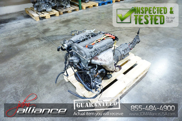 JDM 90-97 Mazda Miata B6ZE 1.6L DOHC Engine + 5 Speed Manual Transmission