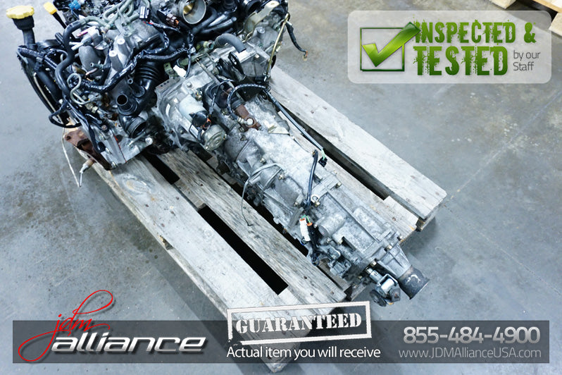 JDM Subaru 5 Speed Manual AWD Transmission Legacy Impreza WRX 4.44 TY7