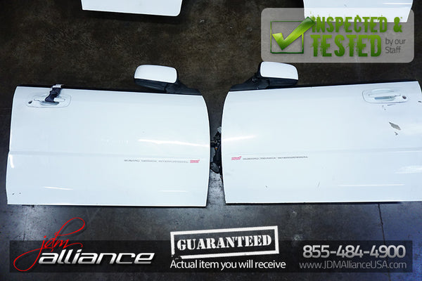 JDM 02-07 Subaru WRX STi Front And Rear Door Set With Panels GDA GDB Doors RHD