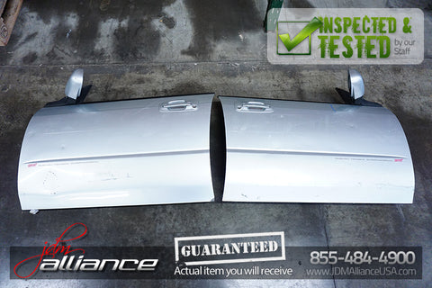 JDM 02-03 Subaru WRX STi Front Door Pair With Panels Mirrors GDA GDB Doors RHD