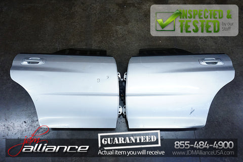 JDM 02-03 Subaru WRX STi Rear Door Pair With Panels GDA GDB Doors RHD