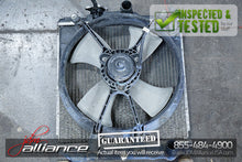 JDM 96-00 Honda Civic OEM Radiator With Fan EK4 EK9 EJ CTR - view 3