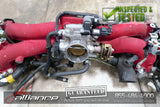 JDM Subaru WRX STi EJ207 V7 V8 2.0L Intake Manifold Pink Injectors Throttle - JDM Alliance LLC