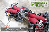 JDM Subaru WRX STi EJ207 V7 V8 2.0L Intake Manifold Pink Injectors Throttle - JDM Alliance LLC