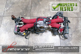 JDM Subaru WRX STi EJ207 V7 V8 2.0L Intake Manifold Pink Injectors Throttle - JDM Alliance LLC