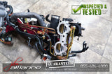 JDM Subaru WRX STi EJ207 V8 V9 Intake Manifold Yellow Fuel Injectors Throttle - JDM Alliance LLC