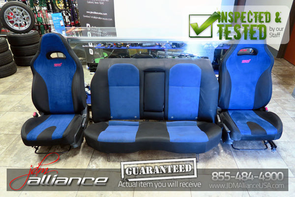 JDM 06-07 Subaru Impreza WRX STi Version 9 OEM Seats Front & Rear GD - JDM Alliance LLC