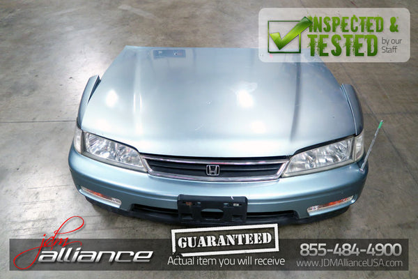 JDM 94-97 Honda Accord Front End Nose Cut Hood Bumper Headlights