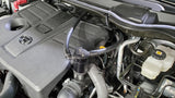 J&L 2022+ Toyota Tundra 3.5L Turbo Oil Separator 3.0 Driver Side - Black Anodized