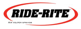 Firestone Ride-Rite Air Helper Spring Kit Rear 05-17 Toyota Tacoma (2WD PreRunner Only) (W217602407)