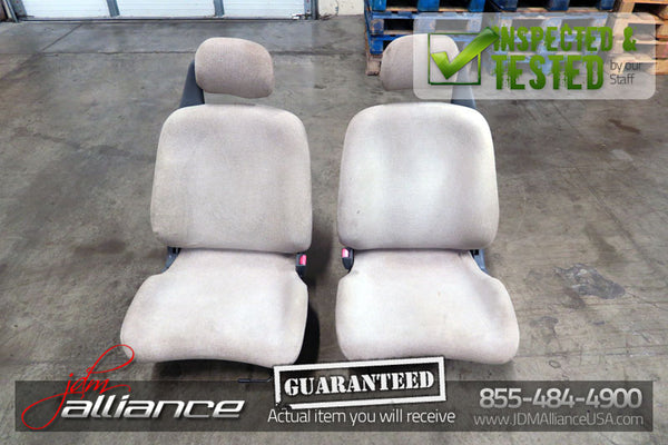 JDM 92-95 Honda Civic EG6 SiR Front Seats with Railings and Sliders R/L