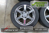 JDM Team 5Zigen Fireball 5x114.3 15x7JJ ET42 15" Wheels Rims - JDM Alliance LLC