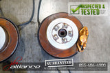 JDM Subaru WRX STi EJ207 Brembo Brakes Calipers Rotors Conversion 5x100 Hub - JDM Alliance LLC