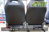 JDM 02-05 Subaru Impreza WRX OEM Front Black Seats w/ Railings and Sliders - JDM Alliance LLC