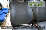 JDM 02-05 Subaru Impreza WRX OEM Front Black Seats w/ Railings and Sliders - JDM Alliance LLC