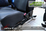 JDM 02-05 Subaru Impreza WRX OEM Front Black Seats w/ Railings and Sliders - JDM Alliance LLC
