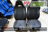 JDM 02-05 Subaru Impreza WRX OEM Front Black Seats w/ Railings and Sliders - JDM Alliance LLC