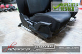 JDM 02-05 Subaru Impreza WRX OEM Front Black Seats w/ Railings and Sliders - JDM Alliance LLC