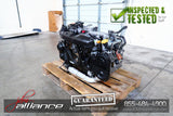 JDM 02-05 Subaru Forester | Impreza WRX EJ205 2.0L Quad Cam AVCS Turbo Engine - JDM Alliance LLC