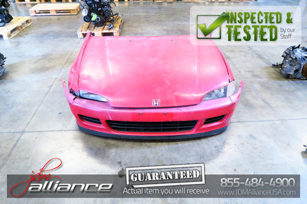 JDM 92-95 Honda Civic SiR EG6 Front End Conversion Kit Nose Cut B16A - JDM Alliance LLC