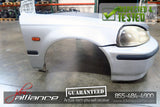 JDM 96-98 Honda Civic EK4 SiR Front Nose Cut Bumper Headlights Fender EK9 - JDM Alliance LLC