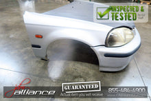 JDM 96-98 Honda Civic EK4 SiR Front Nose Cut Bumper Headlights Fender EK9 - view 7