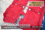 JDM Honda Acura RSX Type R DC5 OEM Red Floor Carpet - JDM Alliance LLC