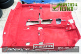 JDM Honda Acura RSX Type R DC5 OEM Red Floor Carpet - JDM Alliance LLC