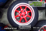 JDM BRIDGESTONE T's 15x6.5 4X100 15" Wheels Rims w/ Tires - JDM Alliance LLC