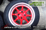 JDM BRIDGESTONE T's 15x6.5 4X100 15" Wheels Rims w/ Tires - JDM Alliance LLC