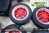 JDM BRIDGESTONE T's 15x6.5 4X100 15" Wheels Rims w/ Tires - JDM Alliance LLC