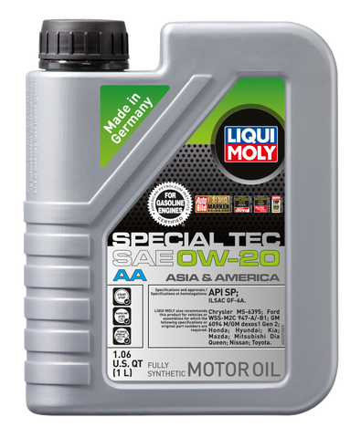 LIQUI MOLY 1L Special Tec AA Motor Oil 0W20
