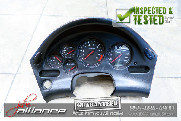 JDM Mazda RX-7 FD3S OEM Gauge Cluster Speedometer Panel Bezel RHD RX7