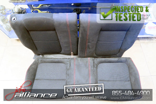 JDM 94-01 Honda Acura Integra Type R DC2 OEM Rear Recaro Seats Red Stitching