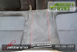 JDM 94-01 Honda Acura Integra Type R DC2 OEM Rear Recaro Seats Red Stitching - JDM Alliance LLC
