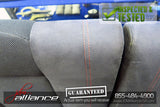 JDM 94-01 Honda Acura Integra Type R DC2 OEM Rear Recaro Seats Red Stitching - JDM Alliance LLC