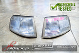 JDM 88-89 Honda CRX SH2 EF6 EF7 OEM Corner Lights Clear Stanley - JDM Alliance LLC