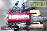 JDM Nissan Silvia SR20DET S13 2.0L DOHC Turbo Engine Red Top 5 Spd Trans ECU - JDM Alliance LLC