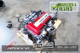 JDM Nissan Silvia SR20DET S13 2.0L DOHC Turbo Engine Red Top 5 Spd Trans ECU - JDM Alliance LLC