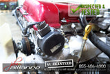 JDM Nissan Silvia SR20DET S13 2.0L DOHC Turbo Engine Red Top 5 Spd Trans ECU - JDM Alliance LLC