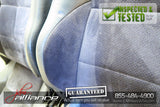 JDM Toyota Altezza SXE10 Front Seats Suede Leather Side Airbag Lexus IS300 - JDM Alliance LLC