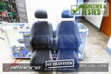 JDM Toyota Altezza SXE10 Front Seats Suede Leather Side Airbag Lexus IS300 - JDM Alliance LLC