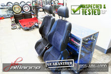 JDM Toyota Altezza SXE10 Front Seats Suede Leather Side Airbag Lexus IS300 - view 3