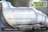 JDM Subaru WRX STi Version 7 EJ207 DOHC Turbo Downpipe O2 Sensor Down pipe - JDM Alliance LLC