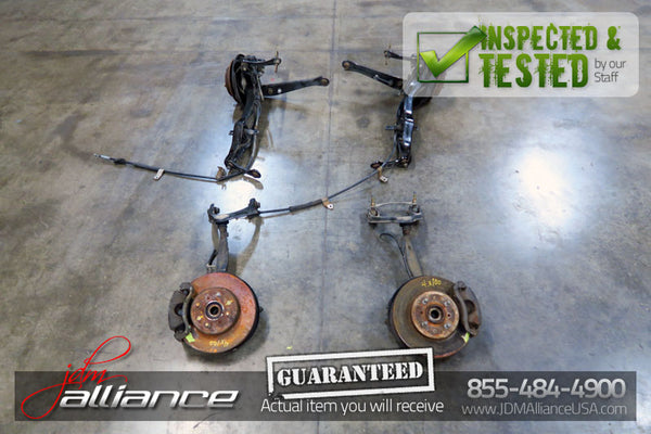 JDM Honda Civic Front Rear Disk Brake Conversion 4x100 Hub Spindle Calipers SiR